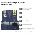 Customize Ansi Class 2 Pockets High Reflective Vest